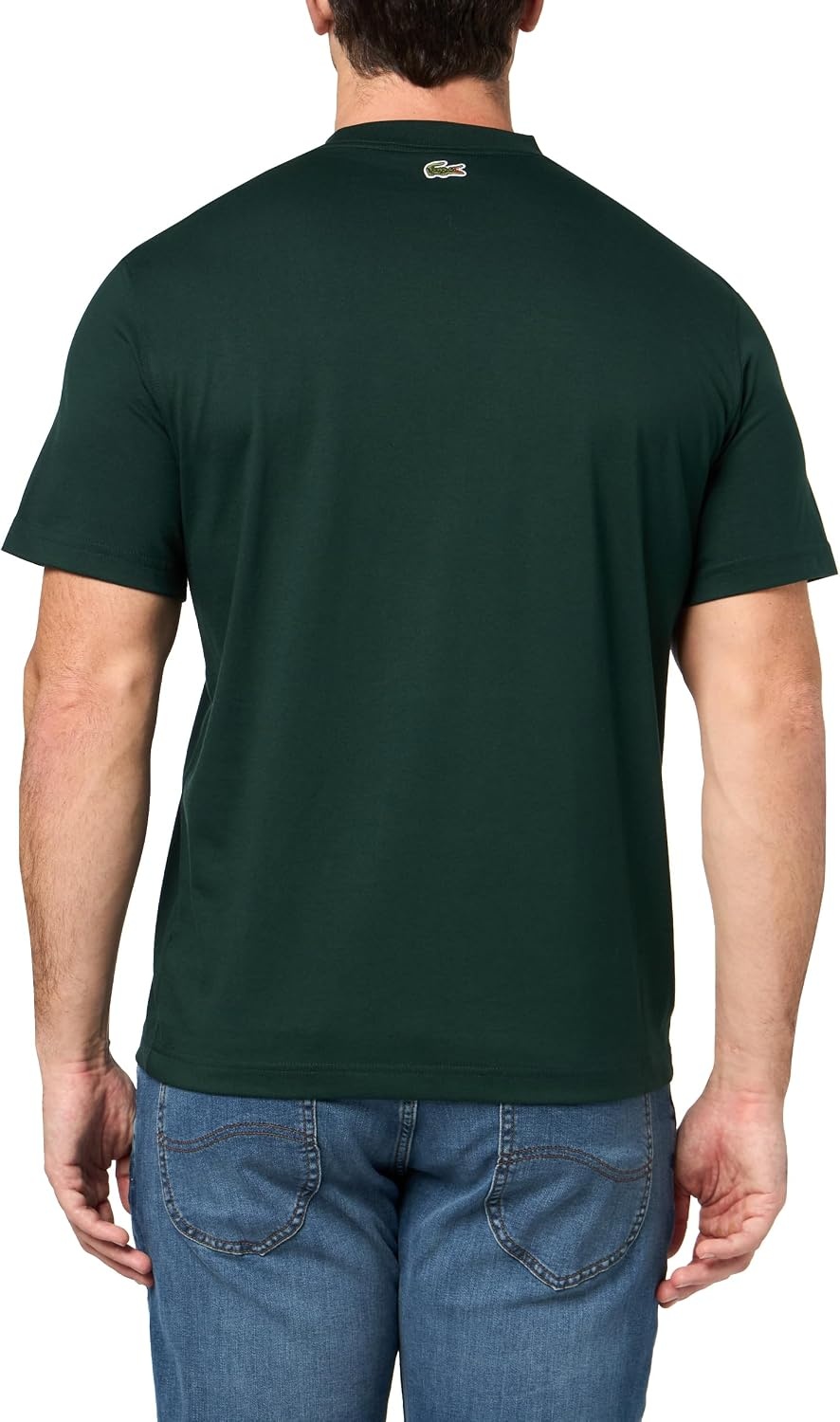 image:imageLacoste Classic Fit Cotton Print TShirtSinople
