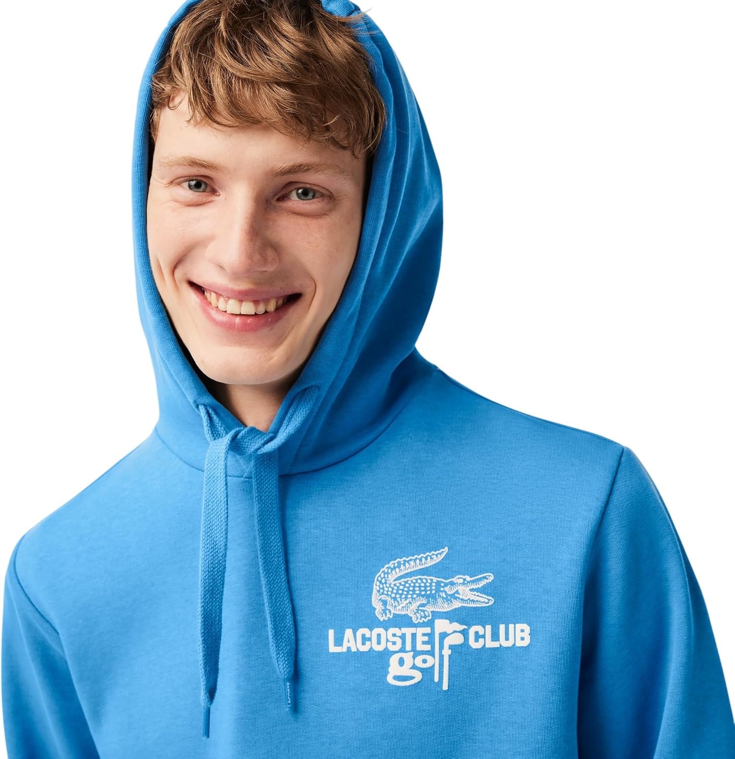 image:imageLacoste Mens Golf Relaxed Fit HoodieEthereal