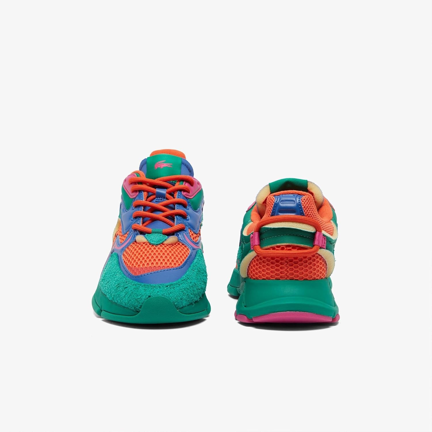 image:imageLacoste Mens L003 Neo SneakersGreenOrange