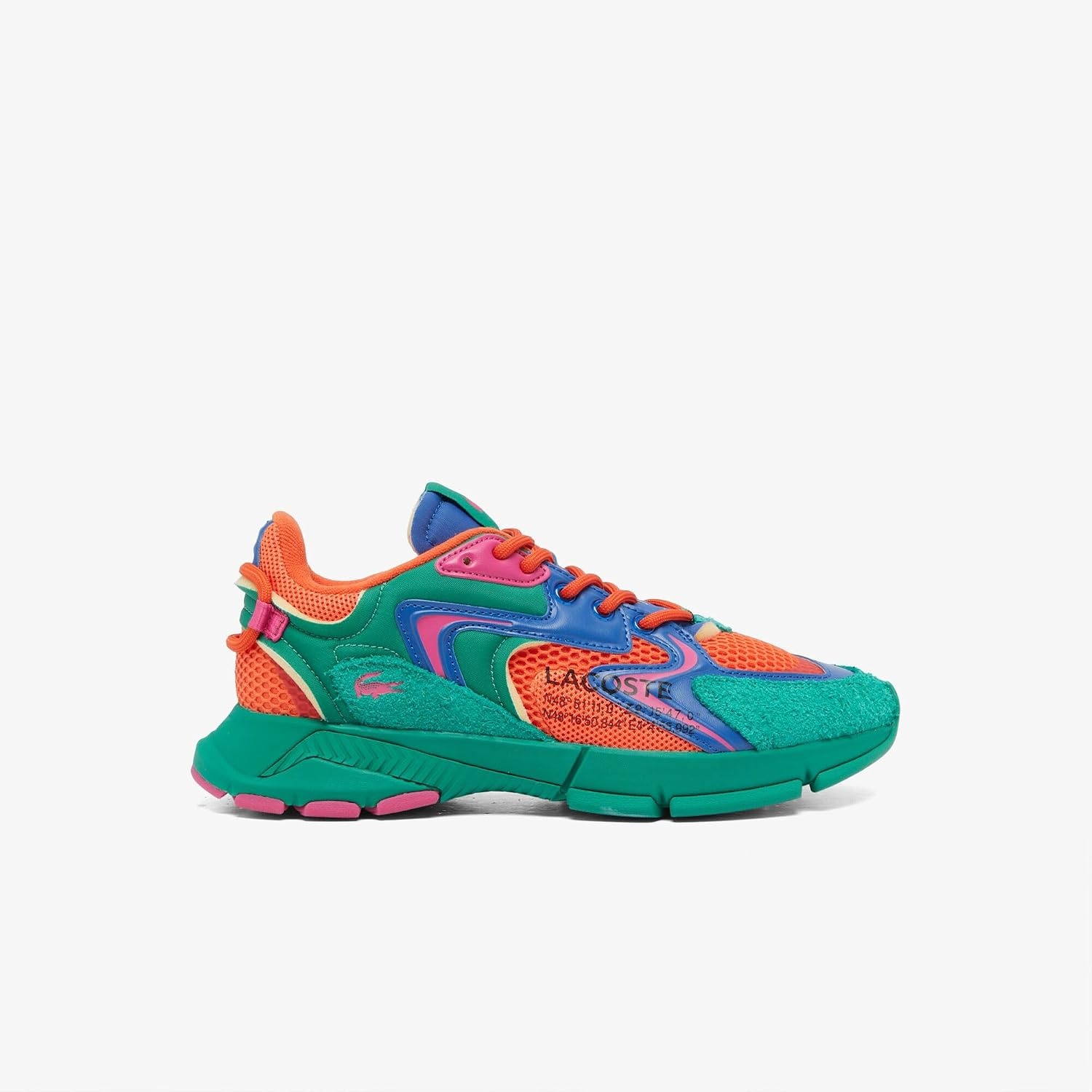 image:imageLacoste Mens L003 Neo SneakersGreenOrange