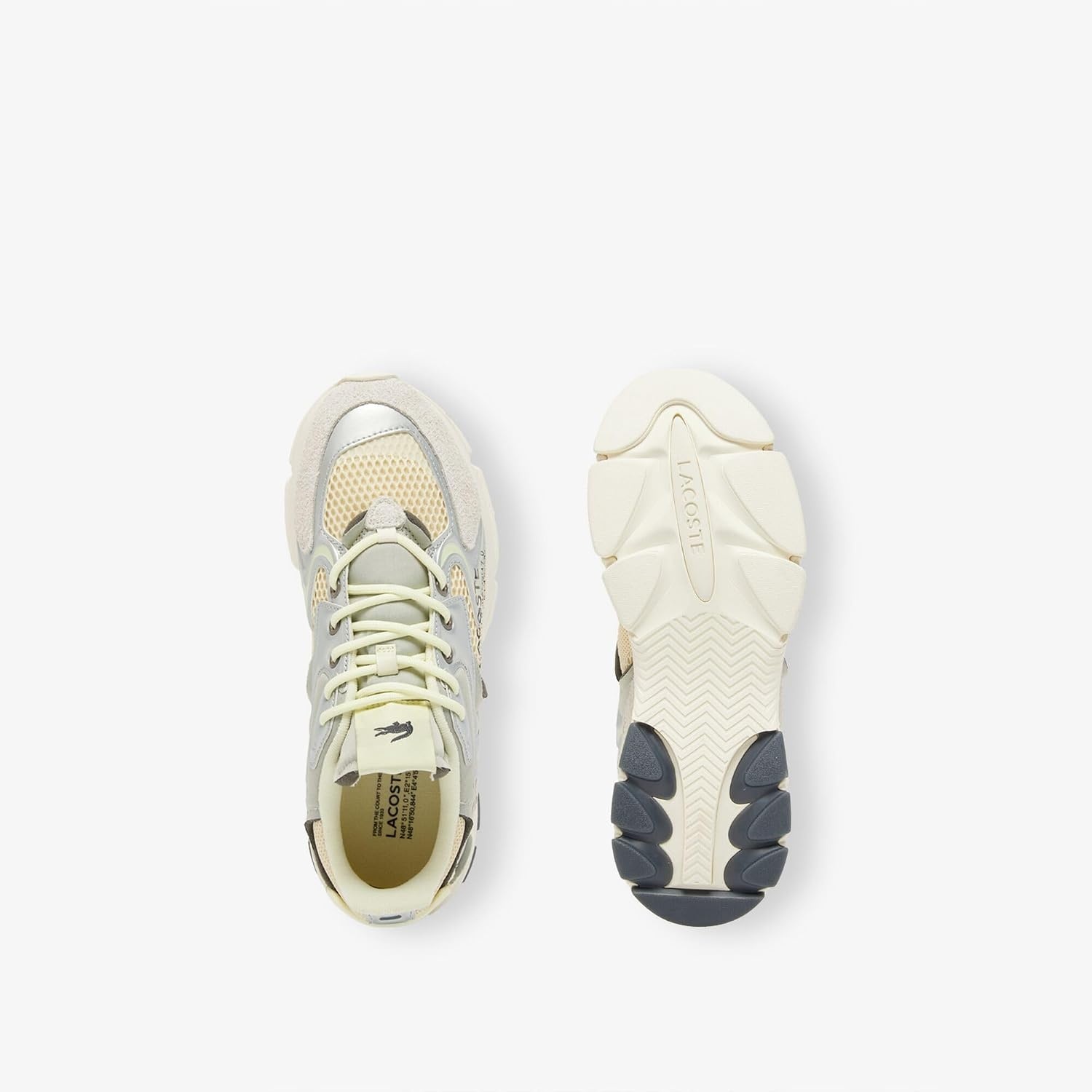 image:imageLacoste Mens L003 Neo SneakersLt TanLt Ylw