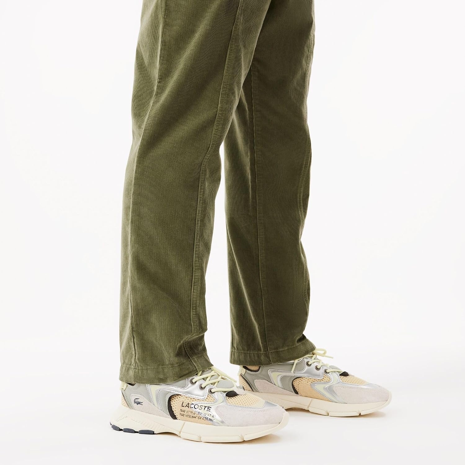 image:imageLacoste Mens L003 Neo SneakersLt TanLt Ylw