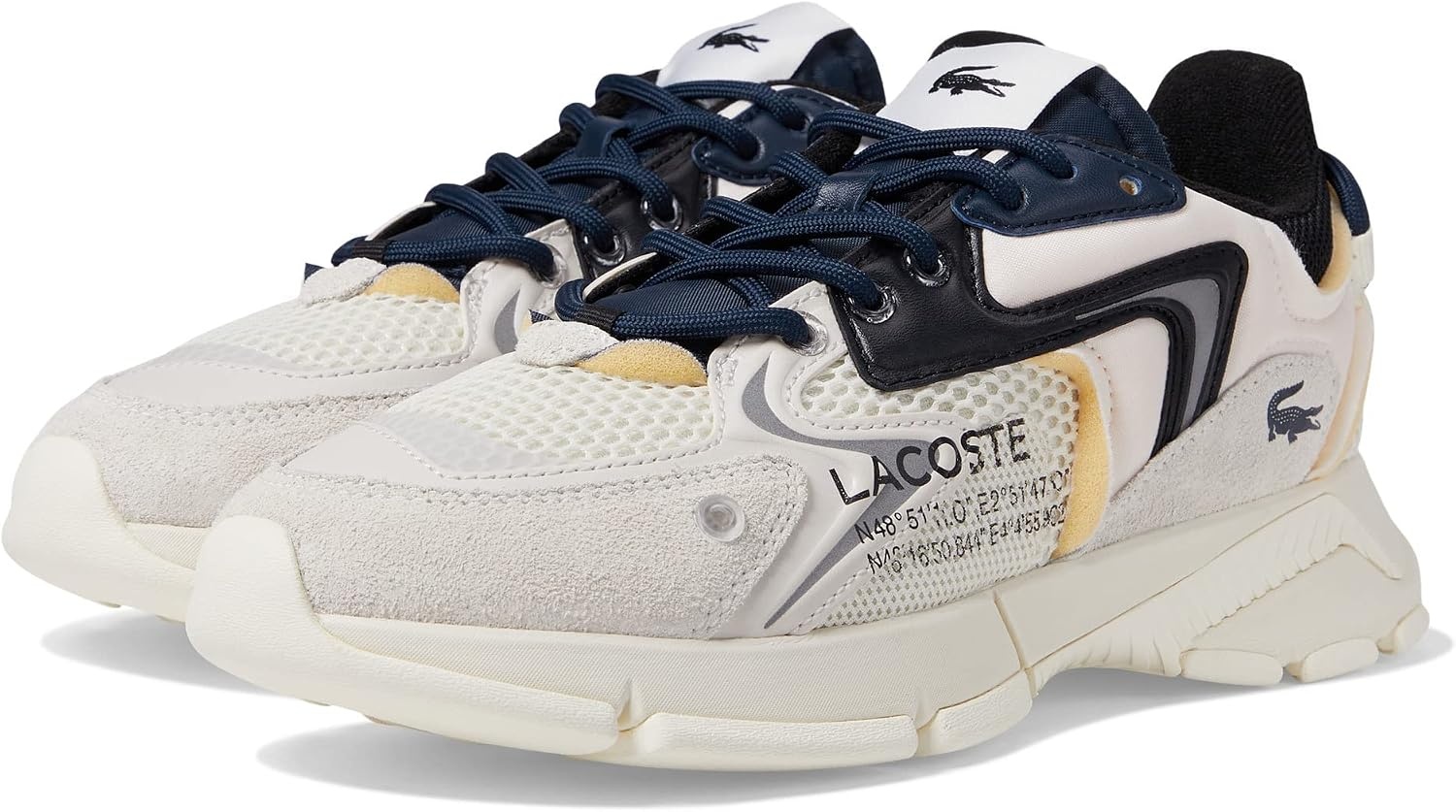 image:imageLacoste Mens L003 Neo SneakersNew Off WhiteBlack