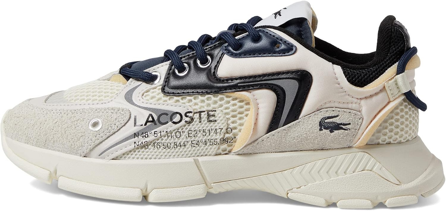 image:imageLacoste Mens L003 Neo SneakersOffwhiteBlack