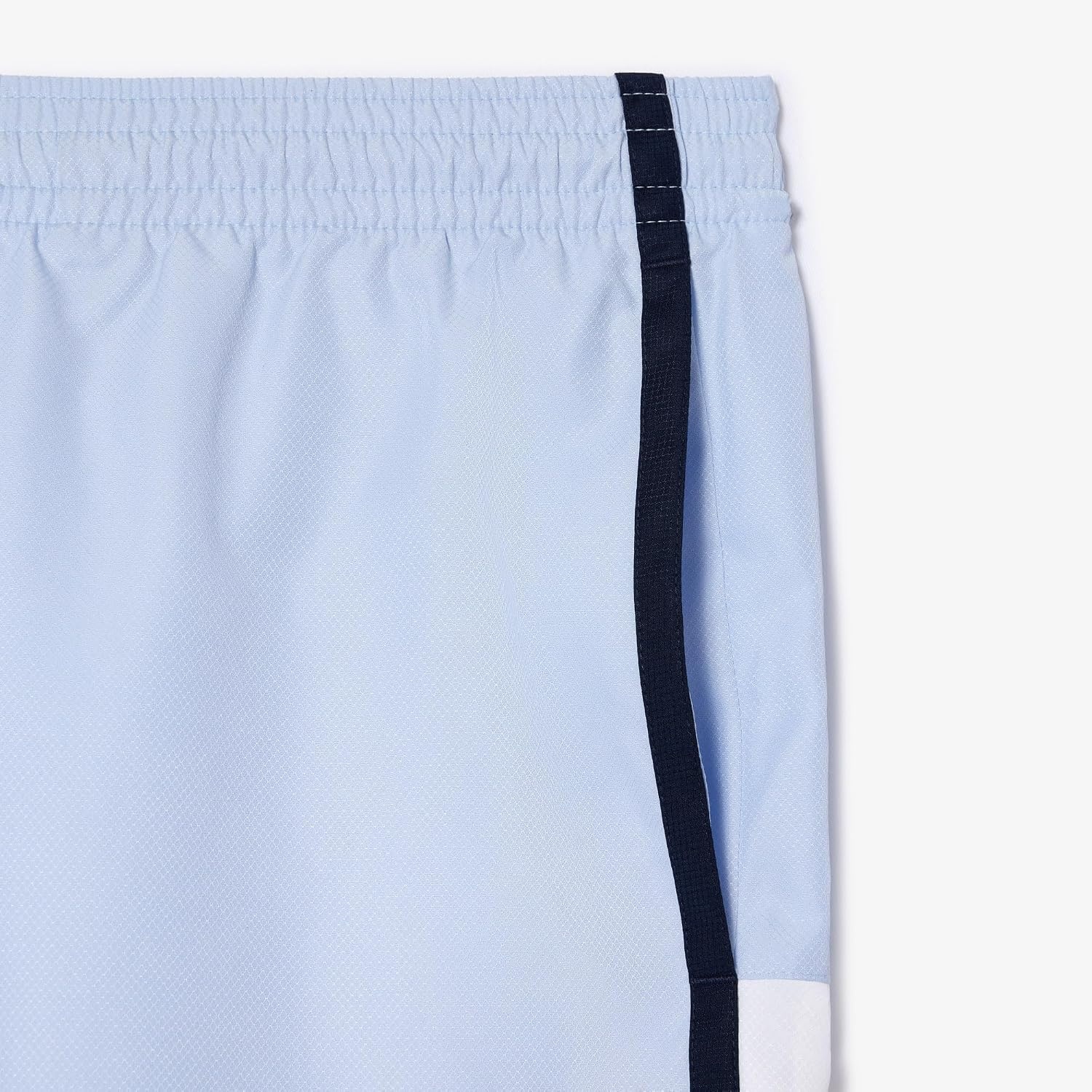 image:imageLacoste Mens Lightweight Colorblock Stripe Tennis ShortsPhoenix BlueWhiteNavy Blue