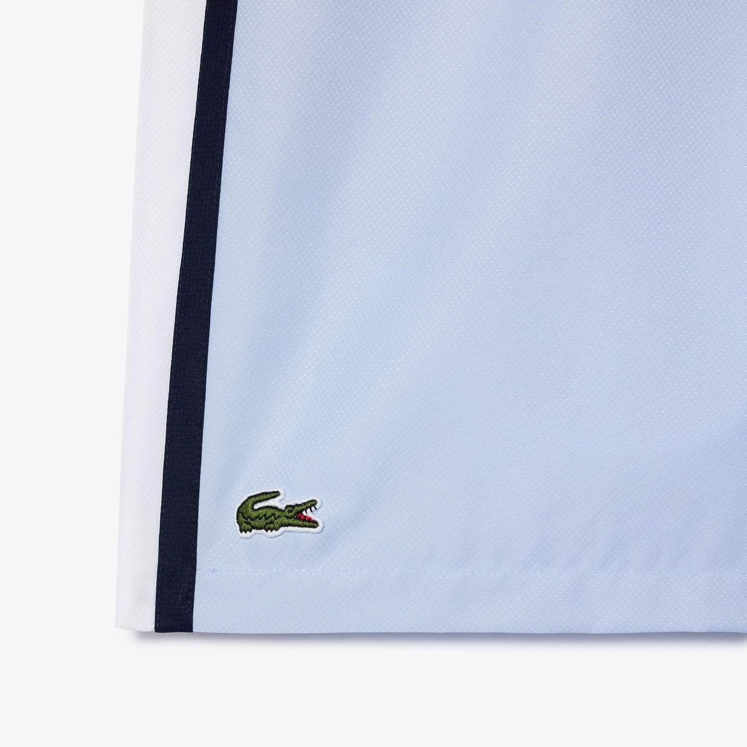 image:imageLacoste Mens Lightweight Colorblock Stripe Tennis ShortsPhoenix BlueWhiteNavy Blue