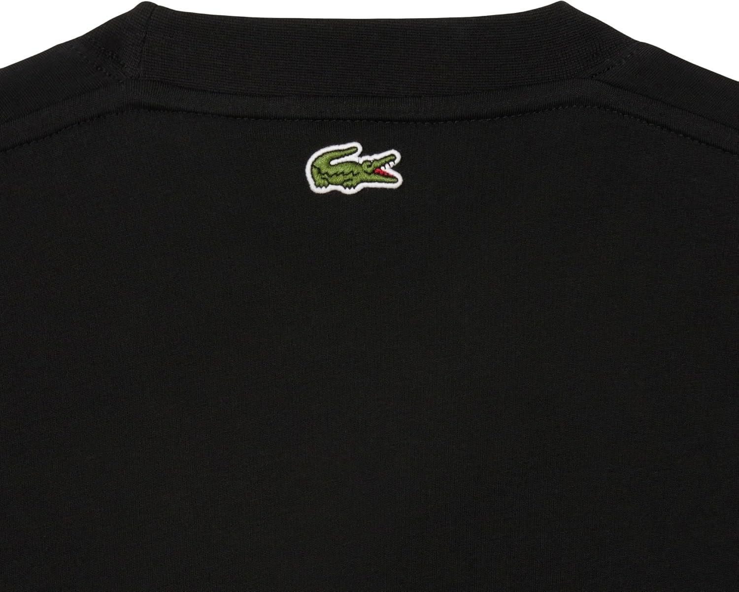 image:imageLacoste Mens Piqu Graphic TShirtBlack