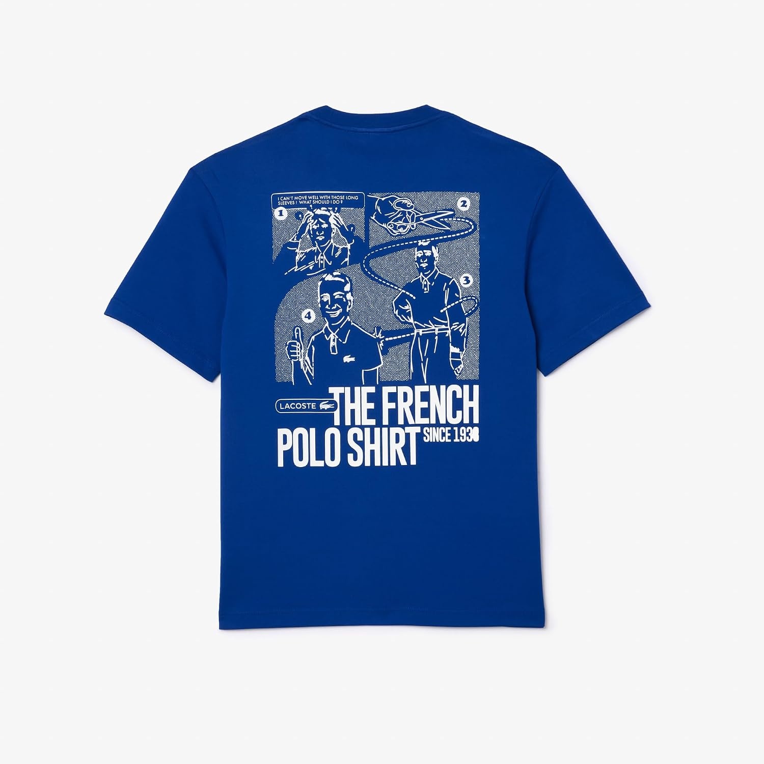 image:imageLacoste Mens Piqu Graphic TShirtCaptain