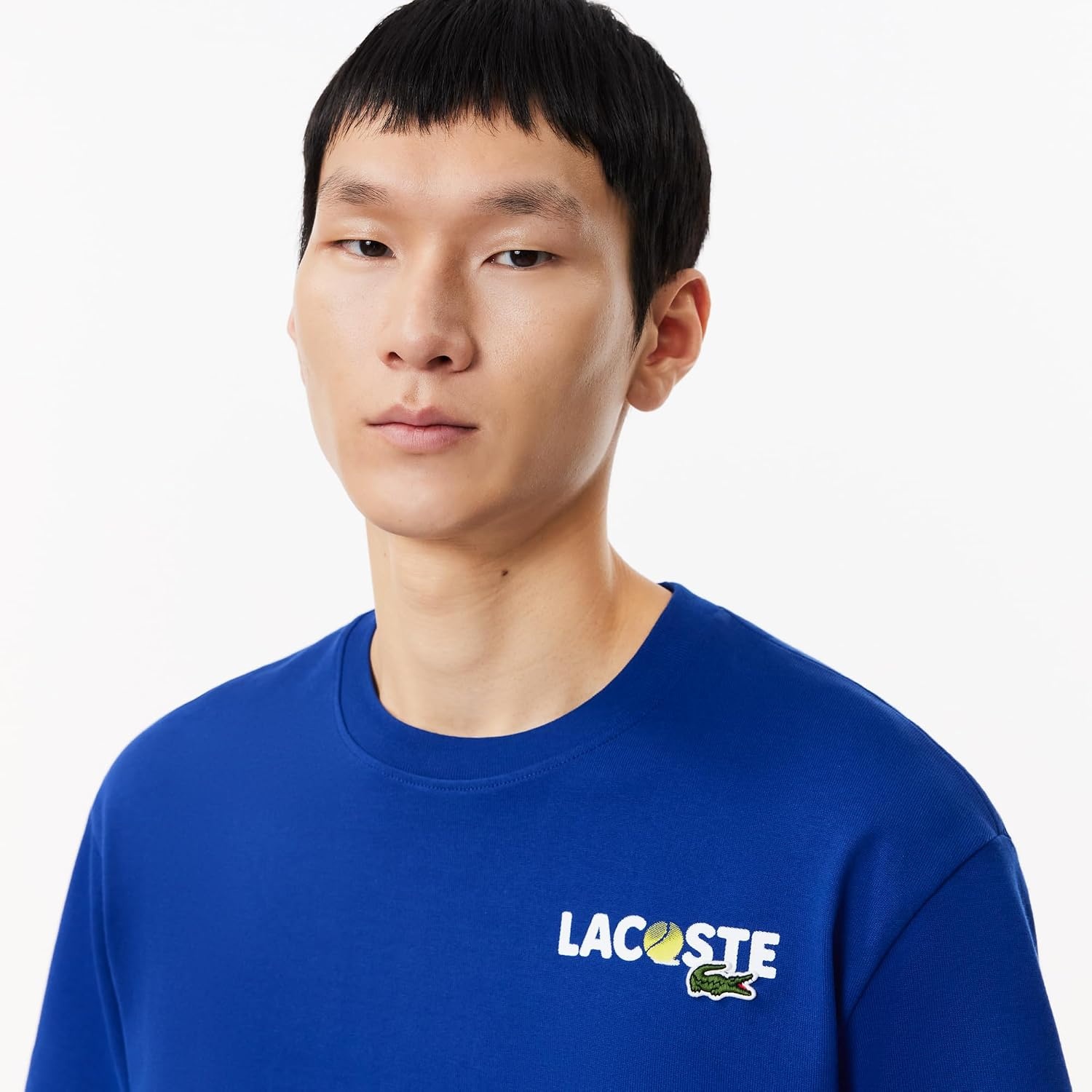 image:imageLacoste Mens Piqu Graphic TShirtCaptain