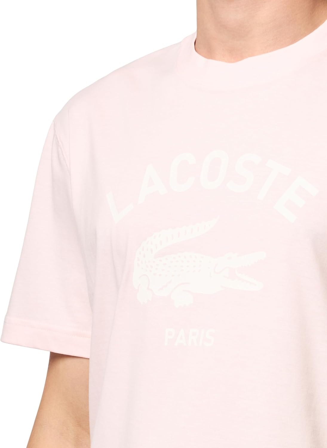 image:imageLacoste Mens Piqu Graphic TShirtFlamingo Branding