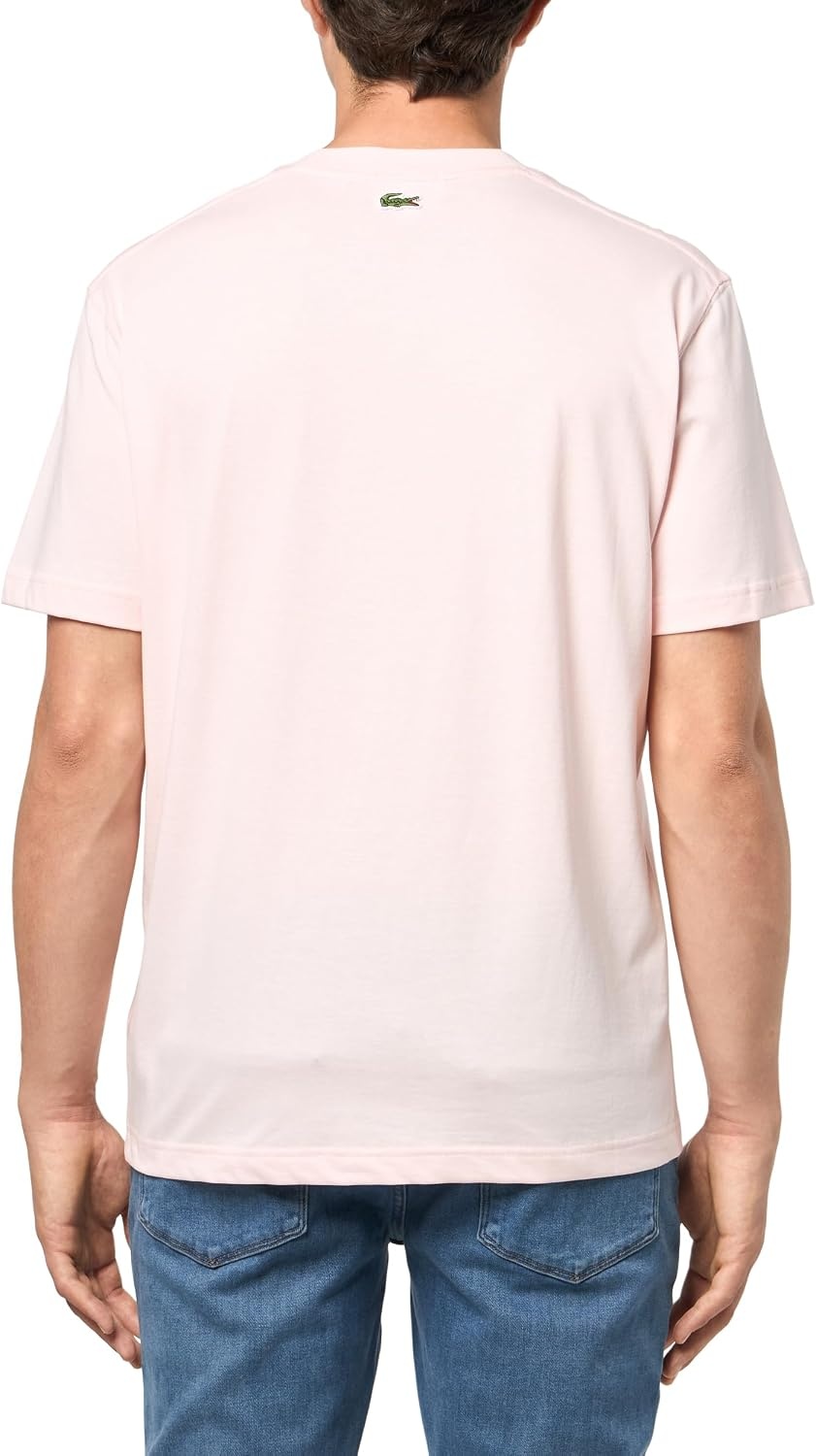 image:imageLacoste Mens Piqu Graphic TShirtFlamingo Branding
