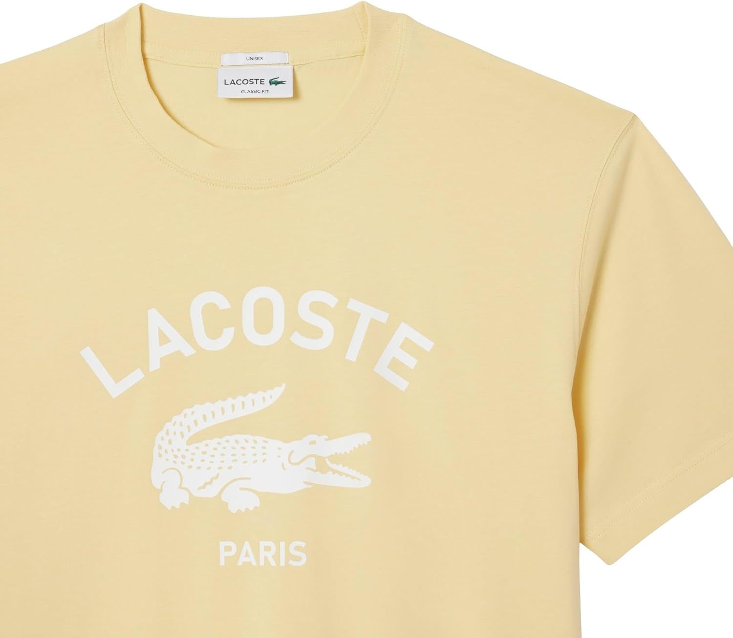 image:imageLacoste Mens Piqu Graphic TShirtSesame