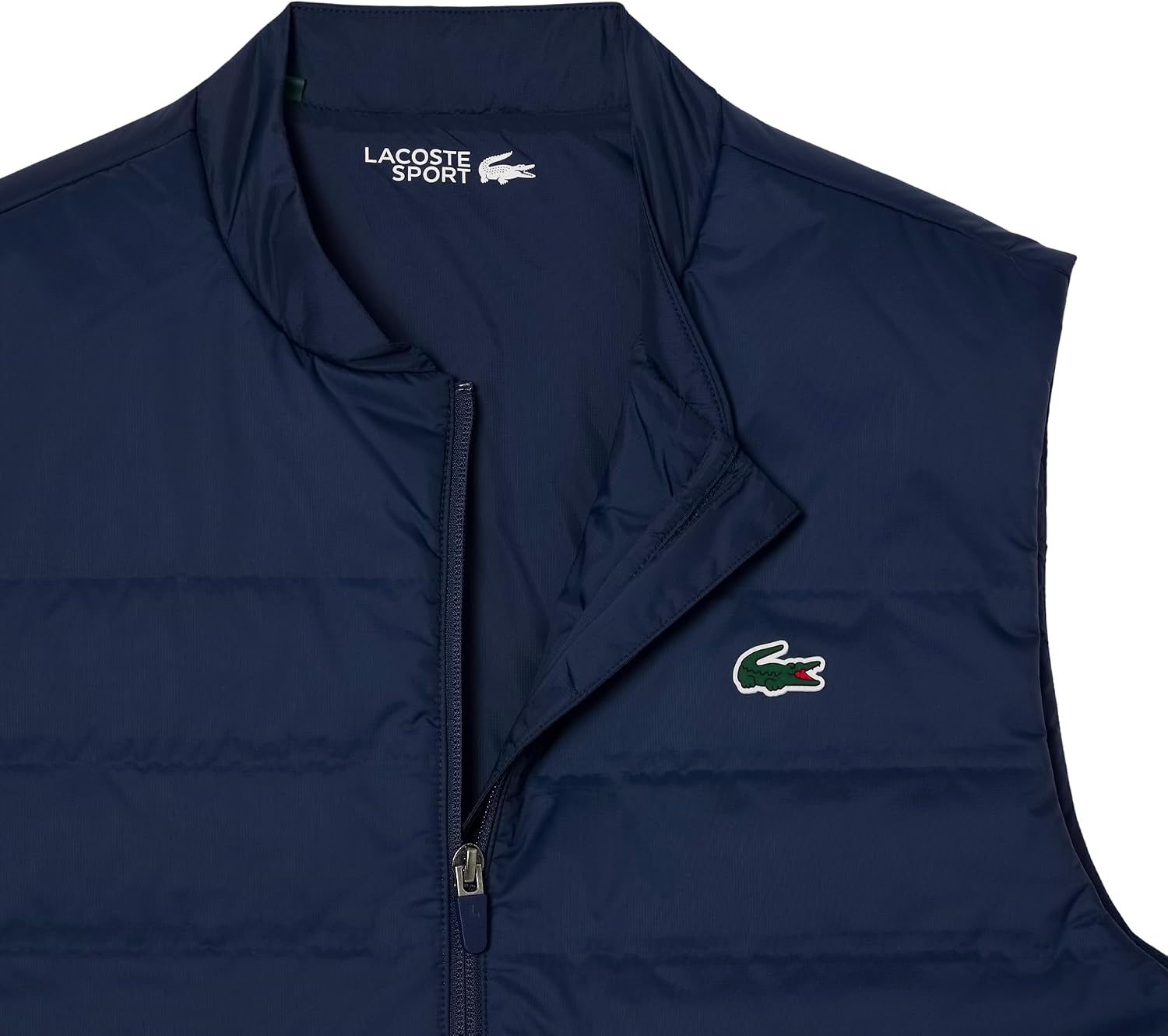 image:imageLacoste Mens Quilted VestNavy BlueNavy Blue