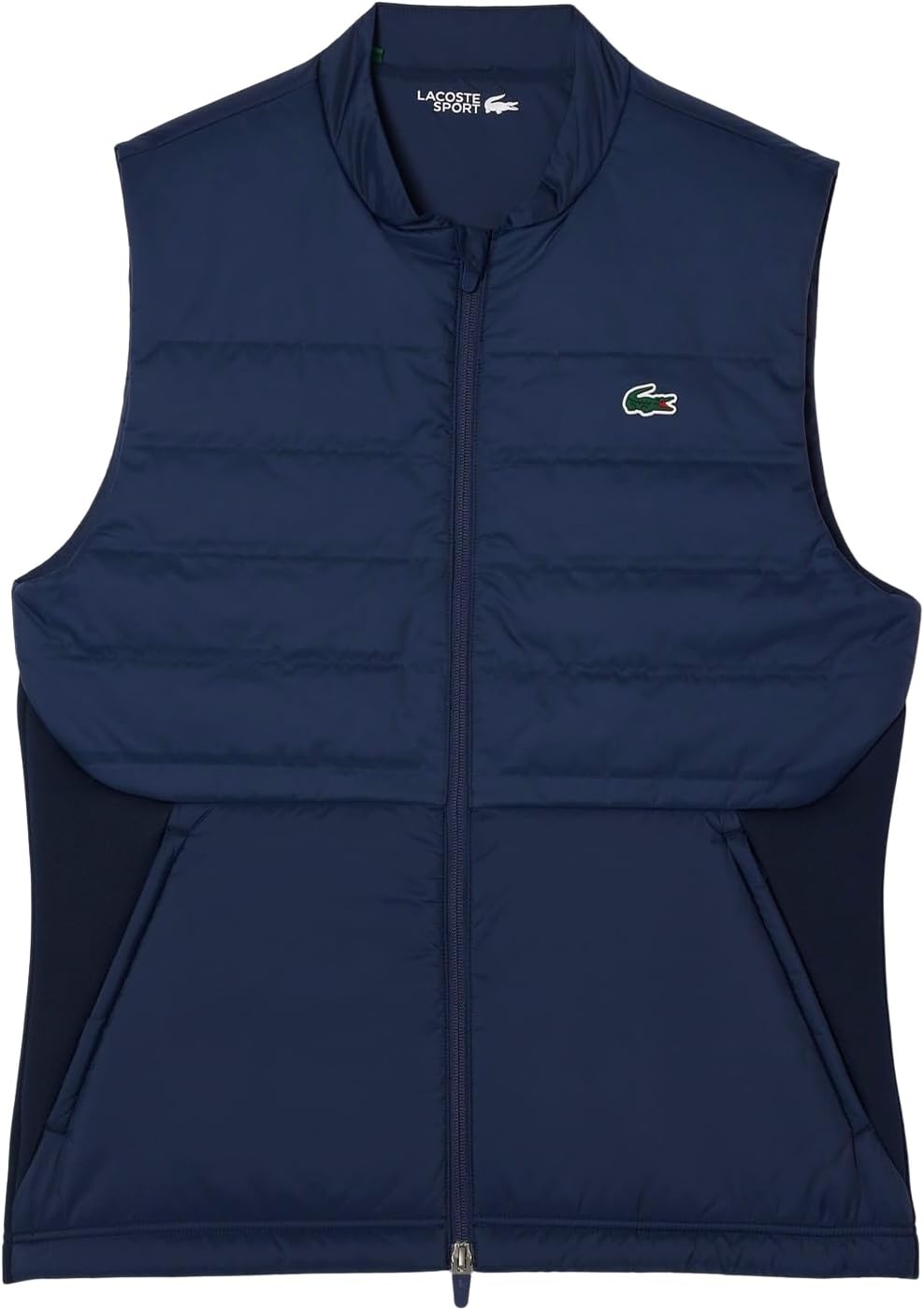 image:imageLacoste Mens Quilted VestNavy BlueNavy Blue