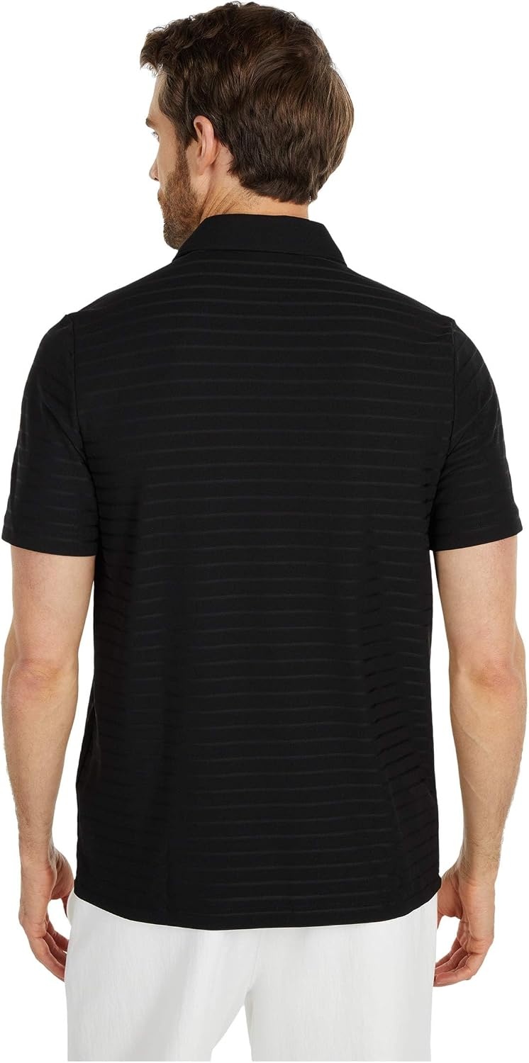 image:imageLacoste Mens Sport Short Sleeve Jacquard Techincal Polo ShirtBlack