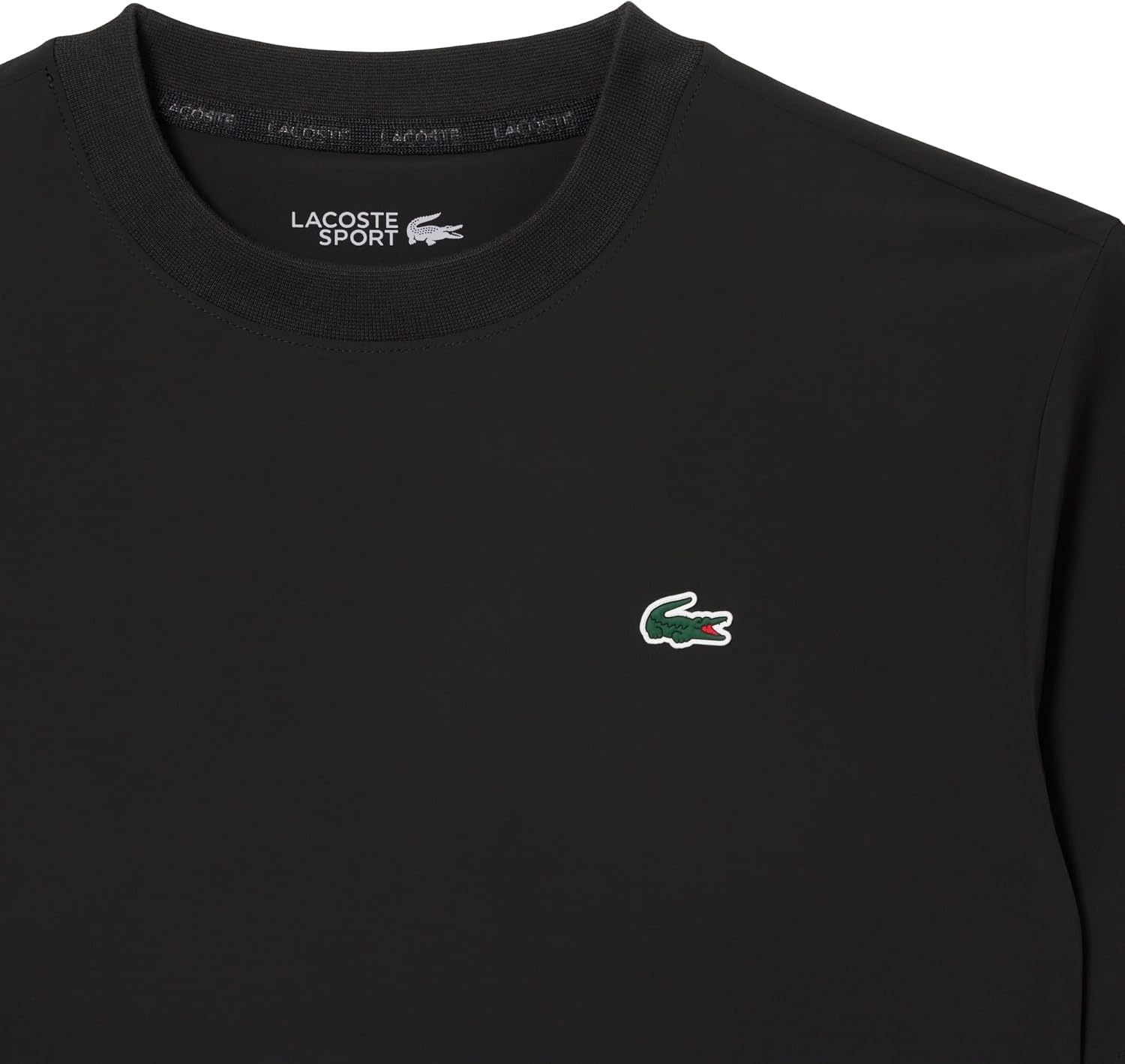 image:imageLacoste Mens Sport Ultra Dry Lightweight Stretch Sport TShirtBlack