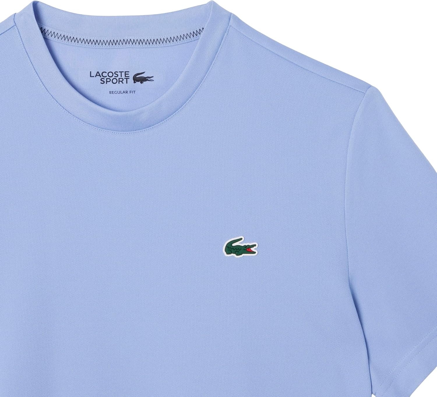image:imageLacoste Mens Sport UltraDry Printed Tennis TShirtDelphinium