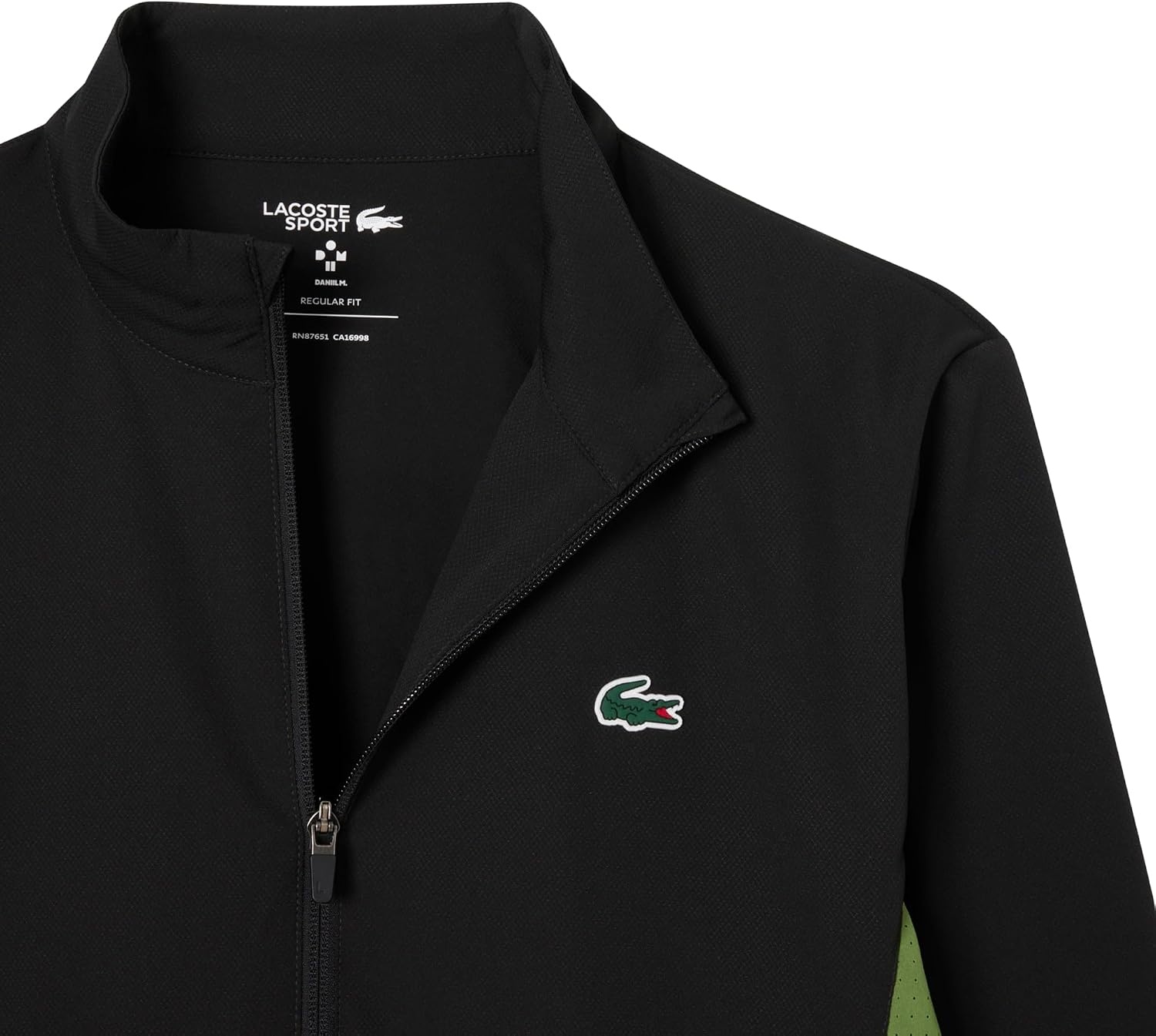 image:imageLacoste Mens Tennis X Daniil Medvedev TracksuitBlackLambs Lettuce
