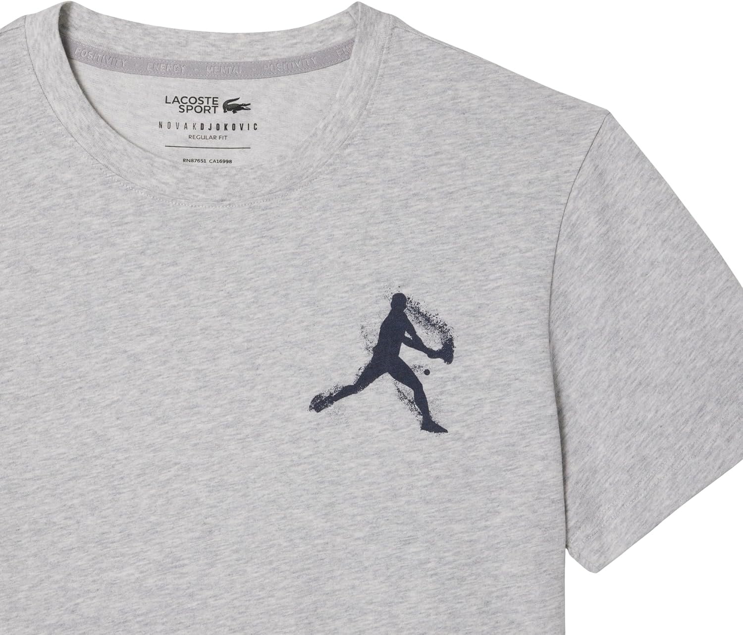 image:imageLacoste Mens Tennis X Novak Djokovic PackSilver ChineNavy Blue