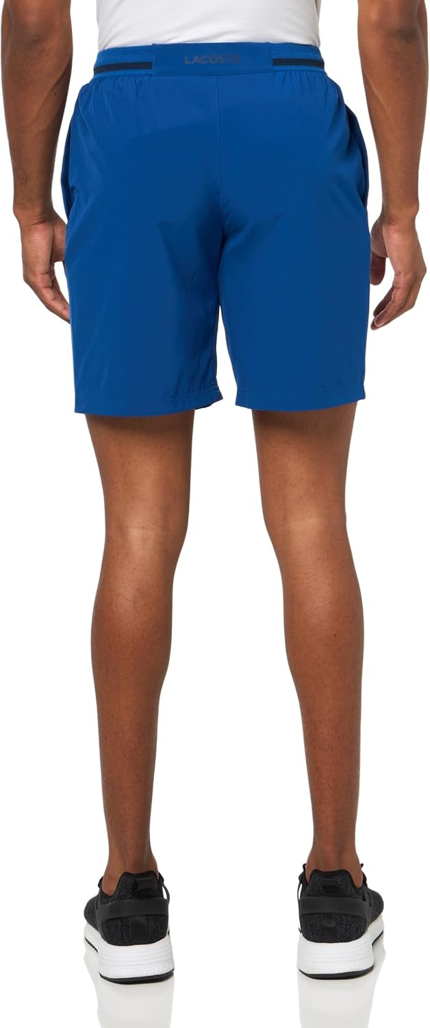 image:imageLacoste Mens Tennis X Novak Djokovic ShortsFrance BlueNavy Blue