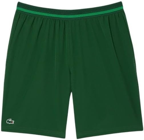 image:imageLacoste Mens Tennis X Novak Djokovic ShortsGreenBright Green