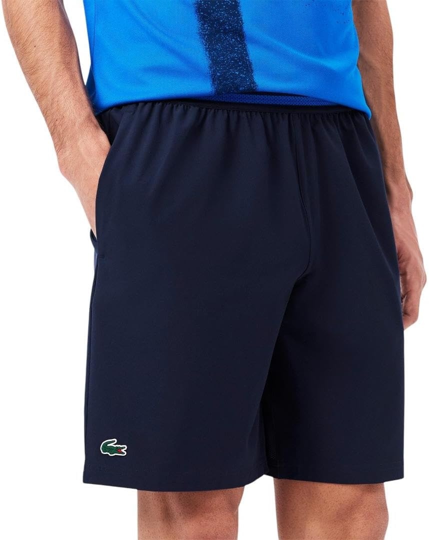 image:imageLacoste Mens Tennis X Novak Djokovic ShortsNavy BlueGipsy Blue