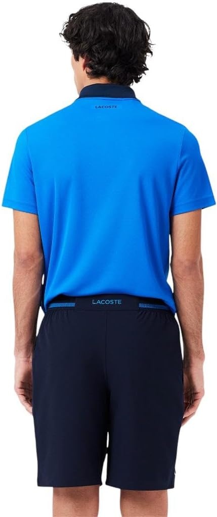 image:imageLacoste Mens Tennis X Novak Djokovic ShortsNavy BlueGipsy Blue