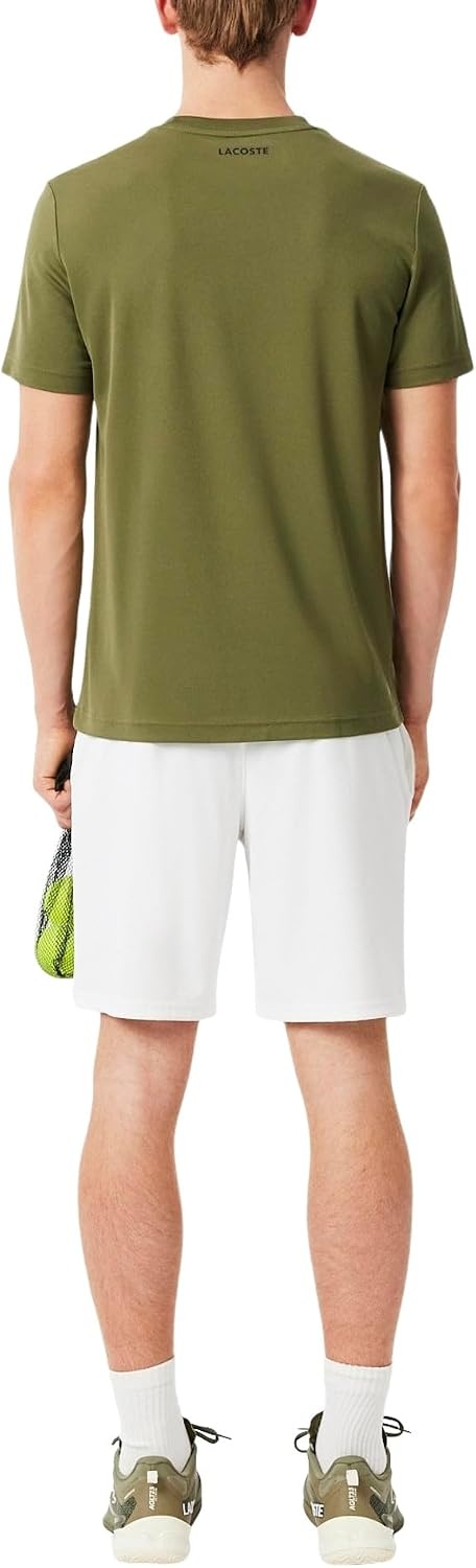 image:imageLacoste Mens UltraDry Stretch Tennis ShortsWhite