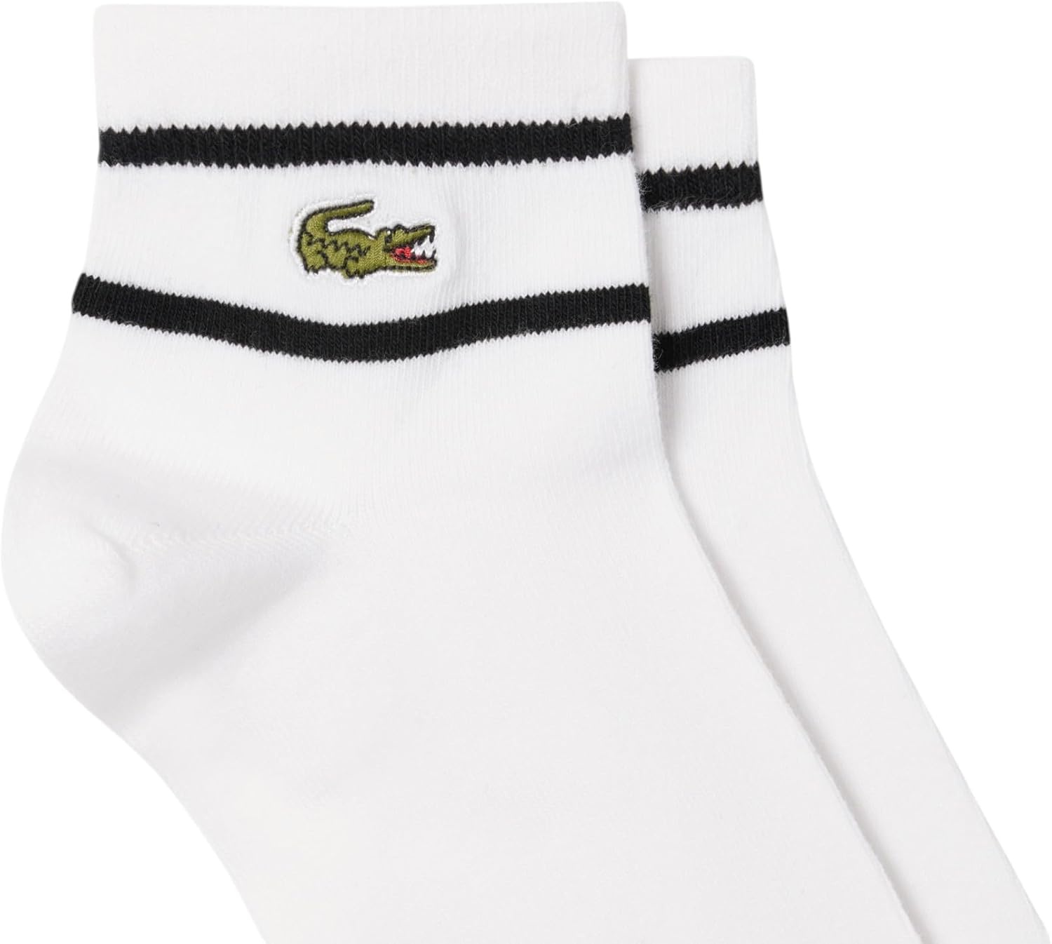 image:imageLacoste Unisex Adult 2pack Organic Cotton Blend SockWhite