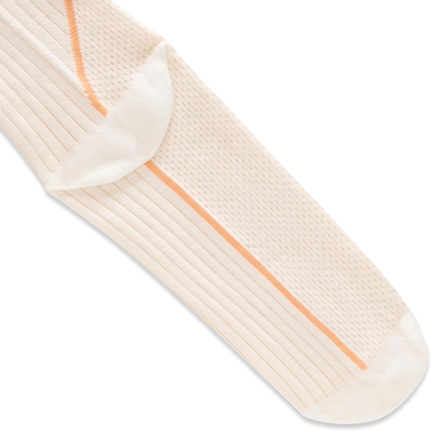 image:imageLacoste Unisex MidCalf Cotton Socks 3538 WhiteBeigeOrange