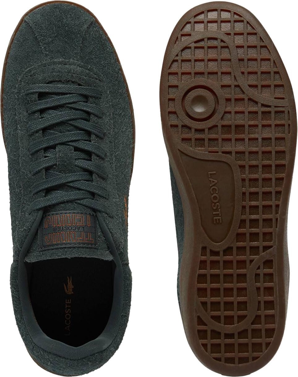 image:imageLacoste Womens Baseshot 224 SneakerDark GreenDark Gum