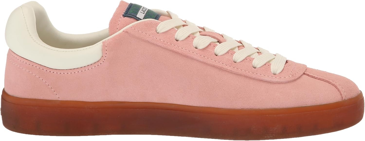 image:imageLacoste Womens Baseshot Leather SneakersPink Gum