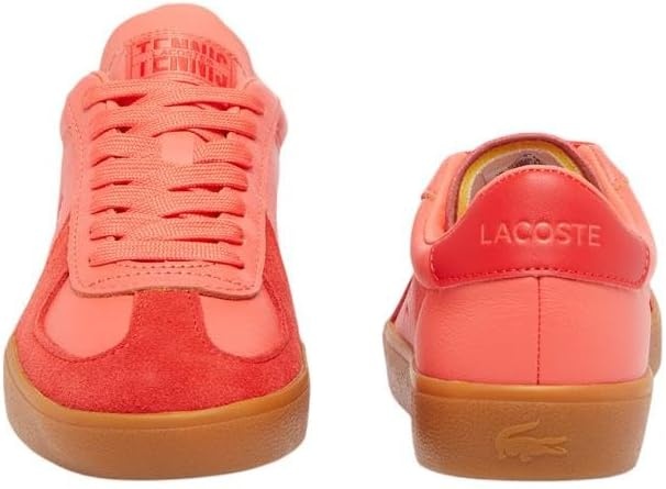 image:imageLacoste Womens Baseshot Pro SneakerOrangeGum