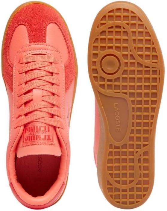 image:imageLacoste Womens Baseshot Pro SneakerOrangeGum
