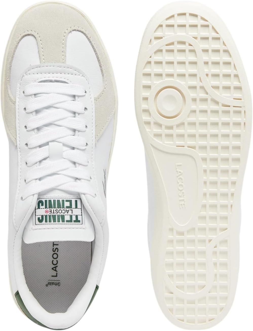 image:imageLacoste Womens Baseshot Pro SneakerWhiteOff White