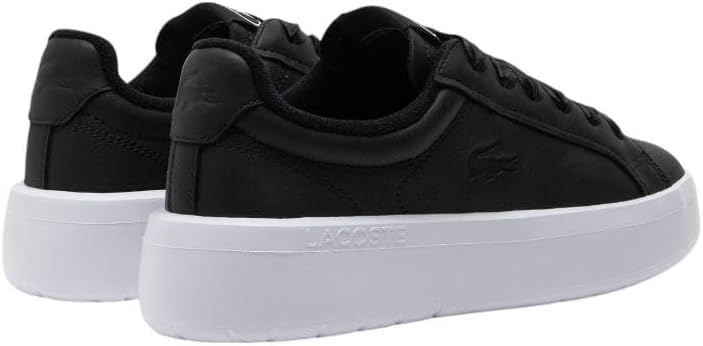 image:imageLacoste Womens Carnaby Platform Lite Leather SneakersBlackWhite