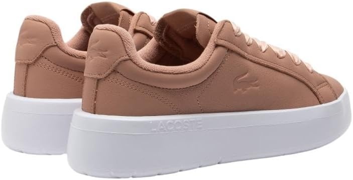 image:imageLacoste Womens Carnaby Platform Lite Leather SneakersPinkWhite