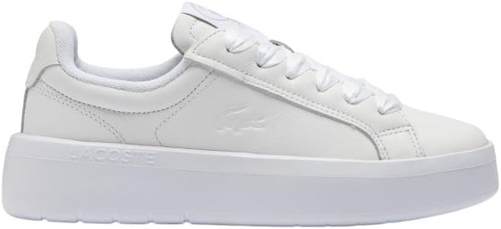 image:imageLacoste Womens Carnaby Platform Lite Leather SneakersWhiteWhite