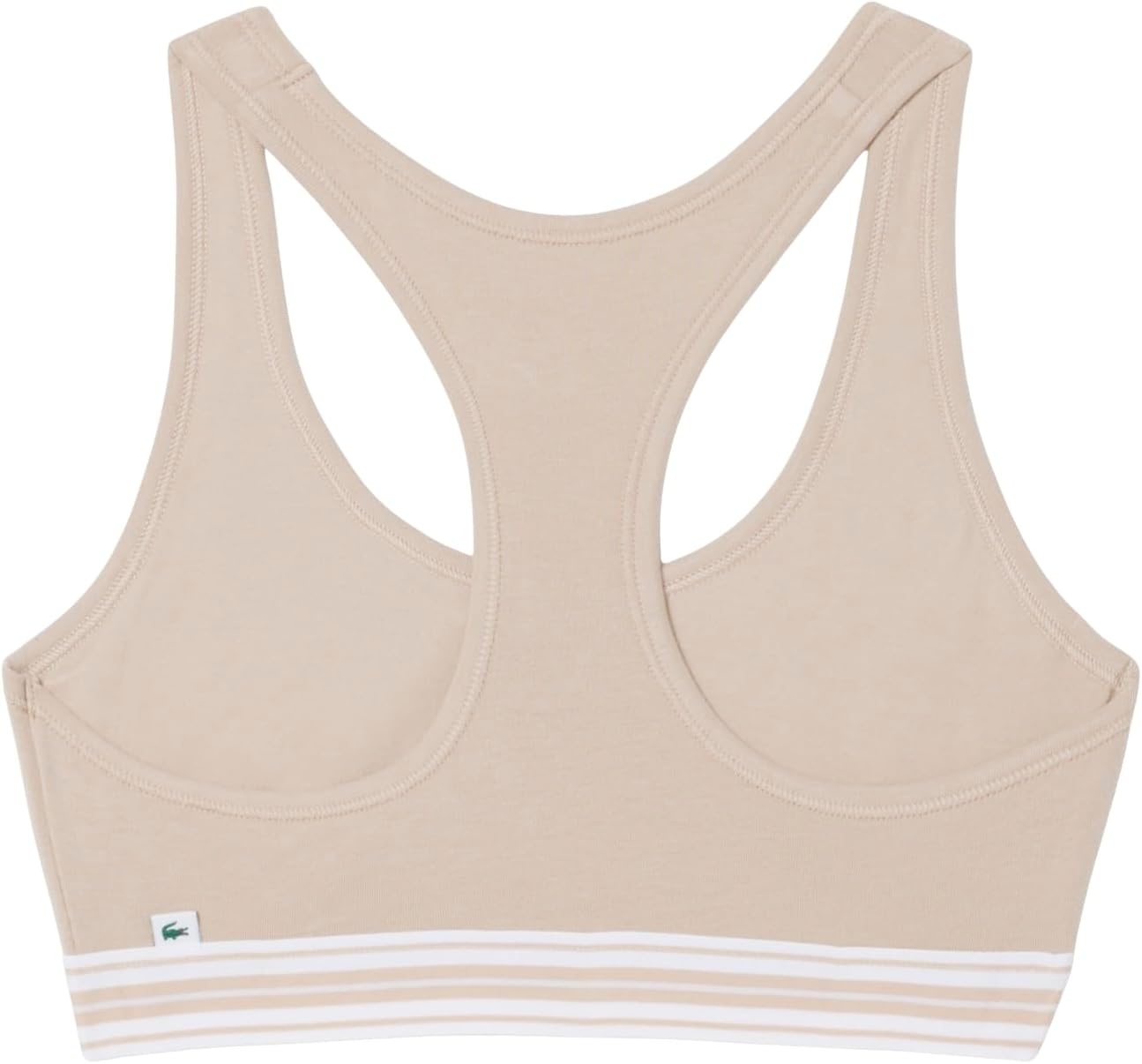 image:imageLacoste Womens Contrast Band Stretch Cotton BraletteLionne