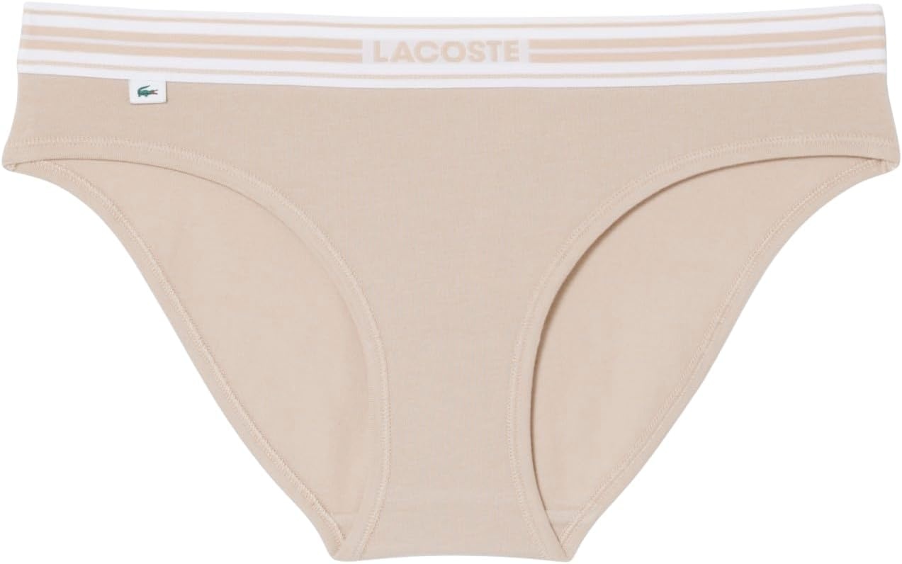 image:imageLacoste Womens Contrast Waist Stretch Cotton BriefsLionne