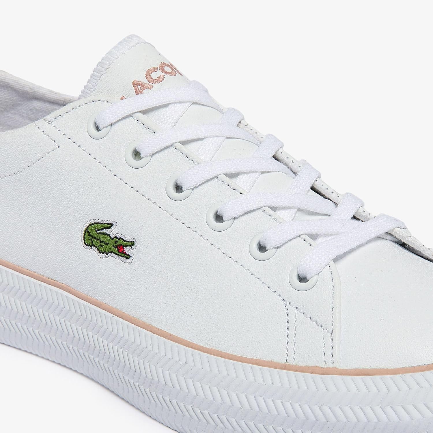 image:imageLacoste Womens Gripshot SneakersWht Lt Pnk