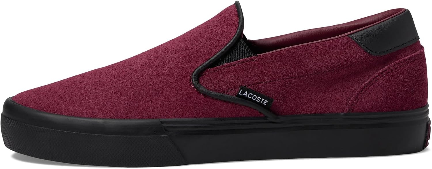 image:imageLacoste Womens Jump Serve Slipon SneakerBurgundyBlack