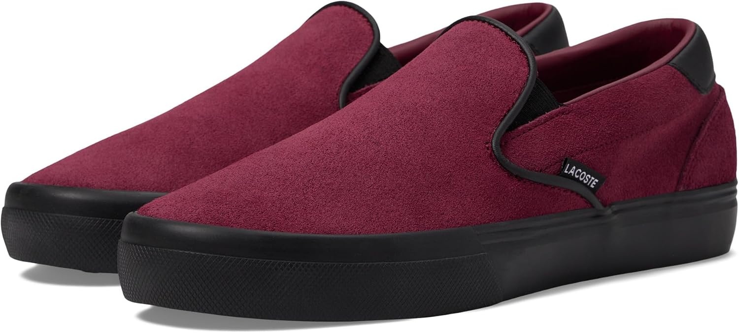 image:imageLacoste Womens Jump Serve Slipon SneakerBurgundyBlack