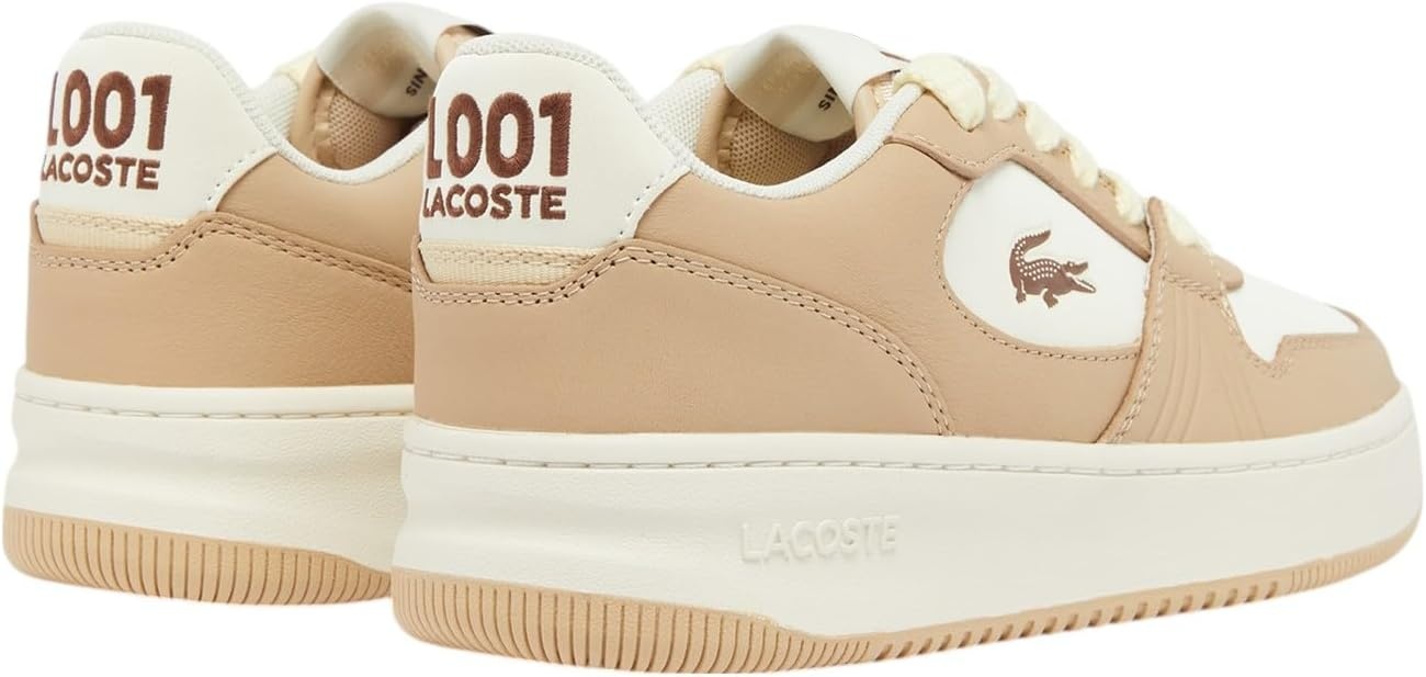 image:imageLacoste Womens L001 Set SneakerLight BrownOff White