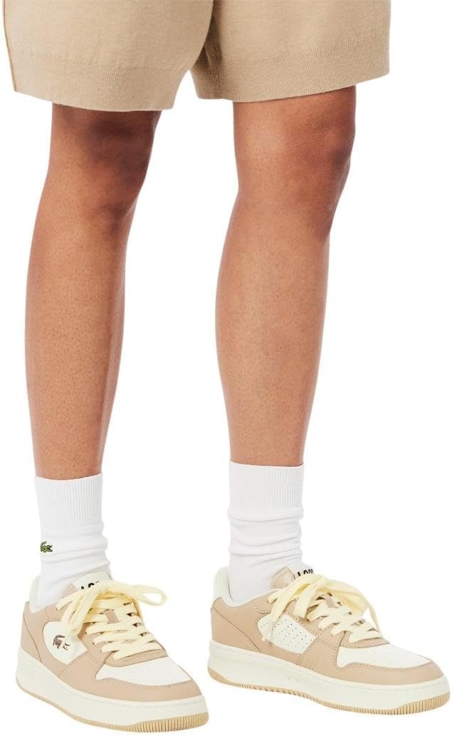 image:imageLacoste Womens L001 Set SneakerLight BrownOff White
