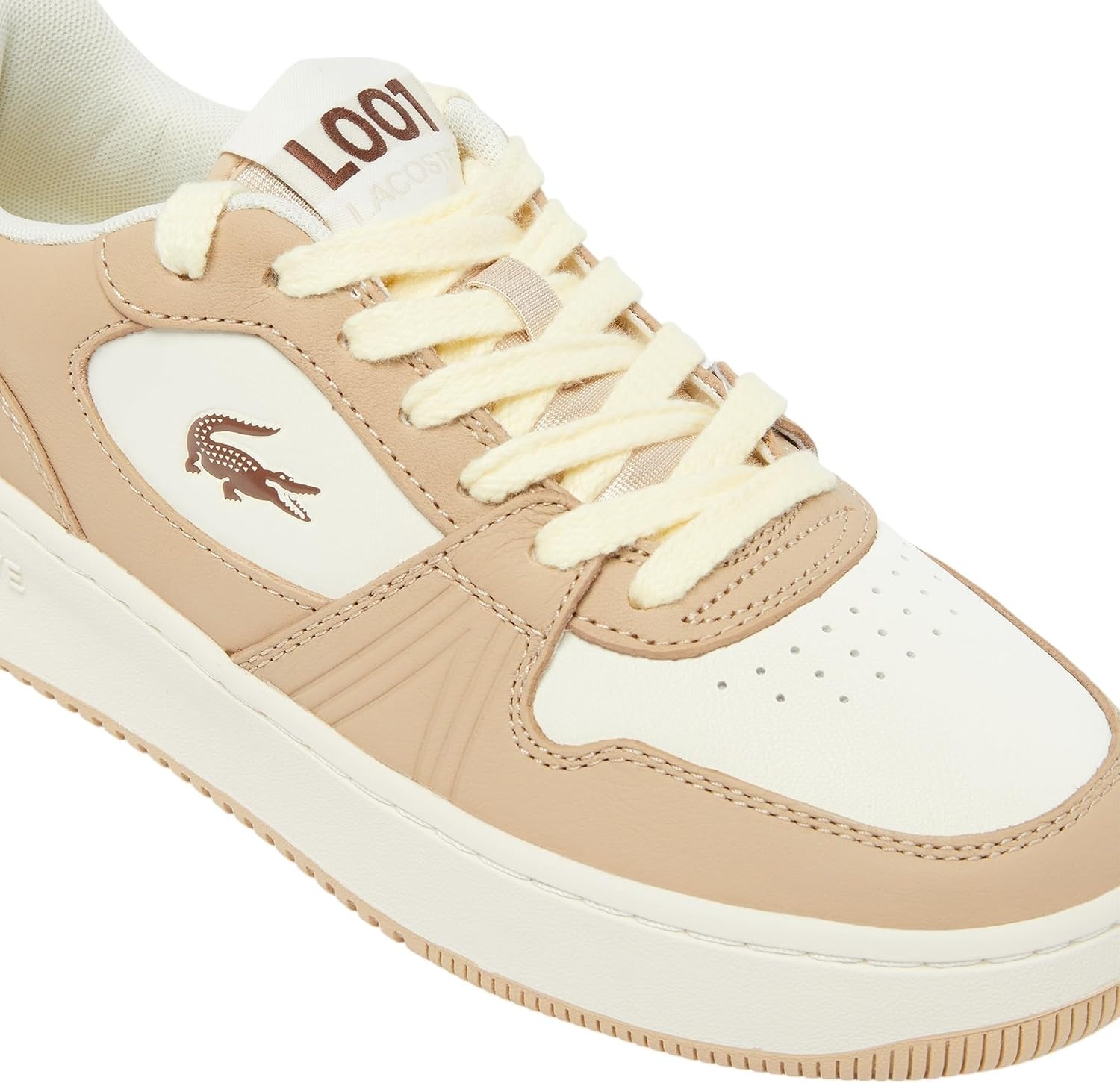 image:imageLacoste Womens L001 Set SneakerLight BrownOff White