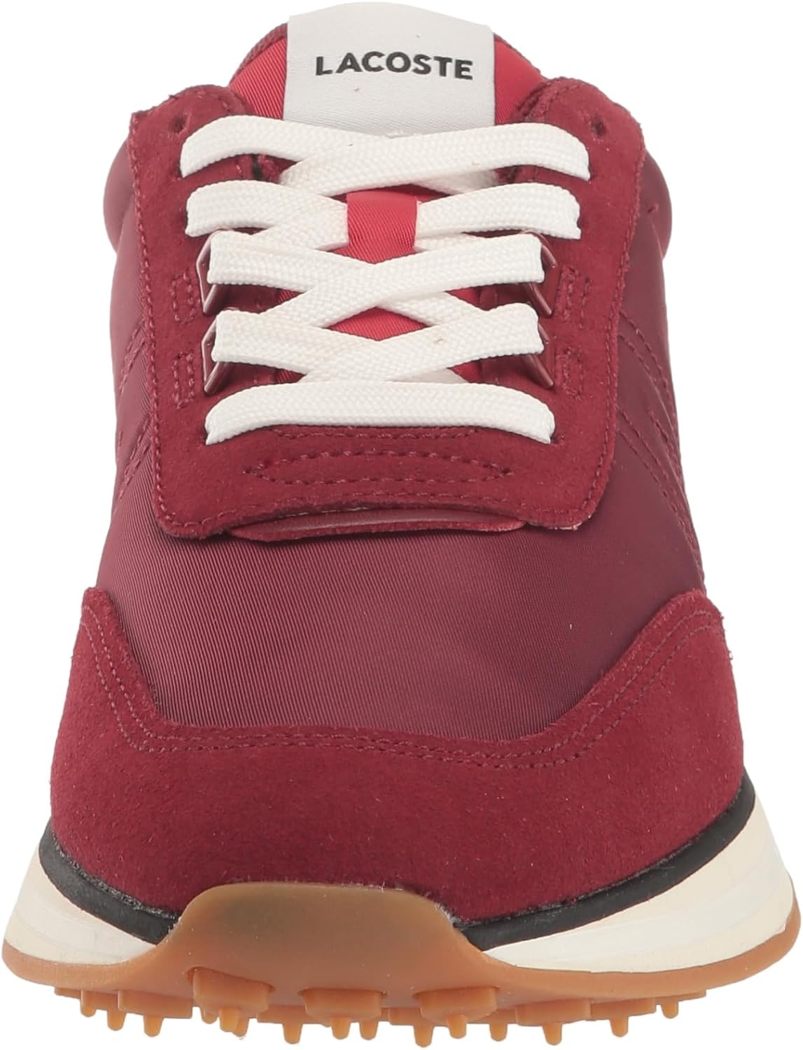 image:imageLacoste Womens LSpin SneakerBurgundyGum
