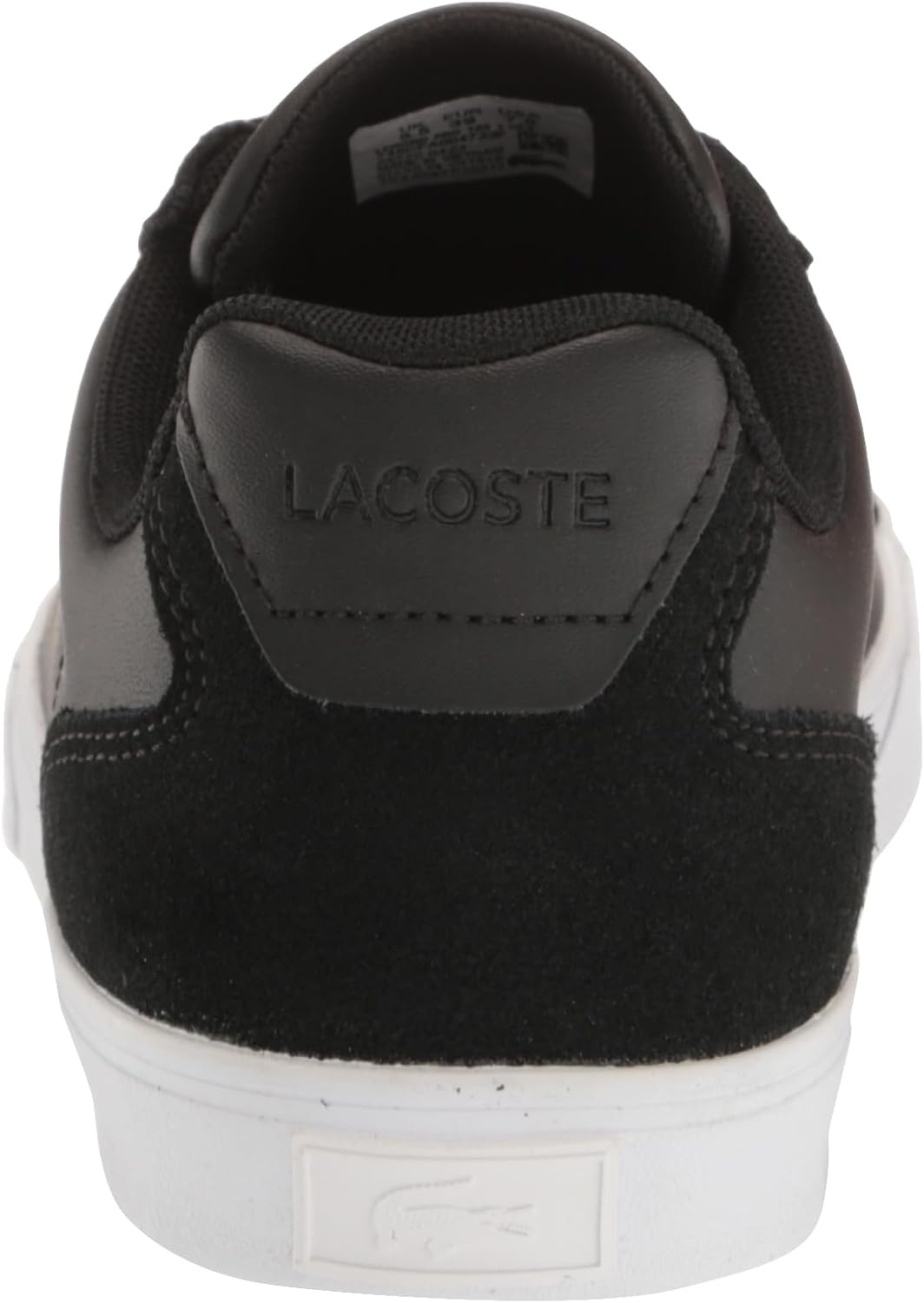 image:imageLacoste Womens Lerond Pro Leather SneakersBlackSilver