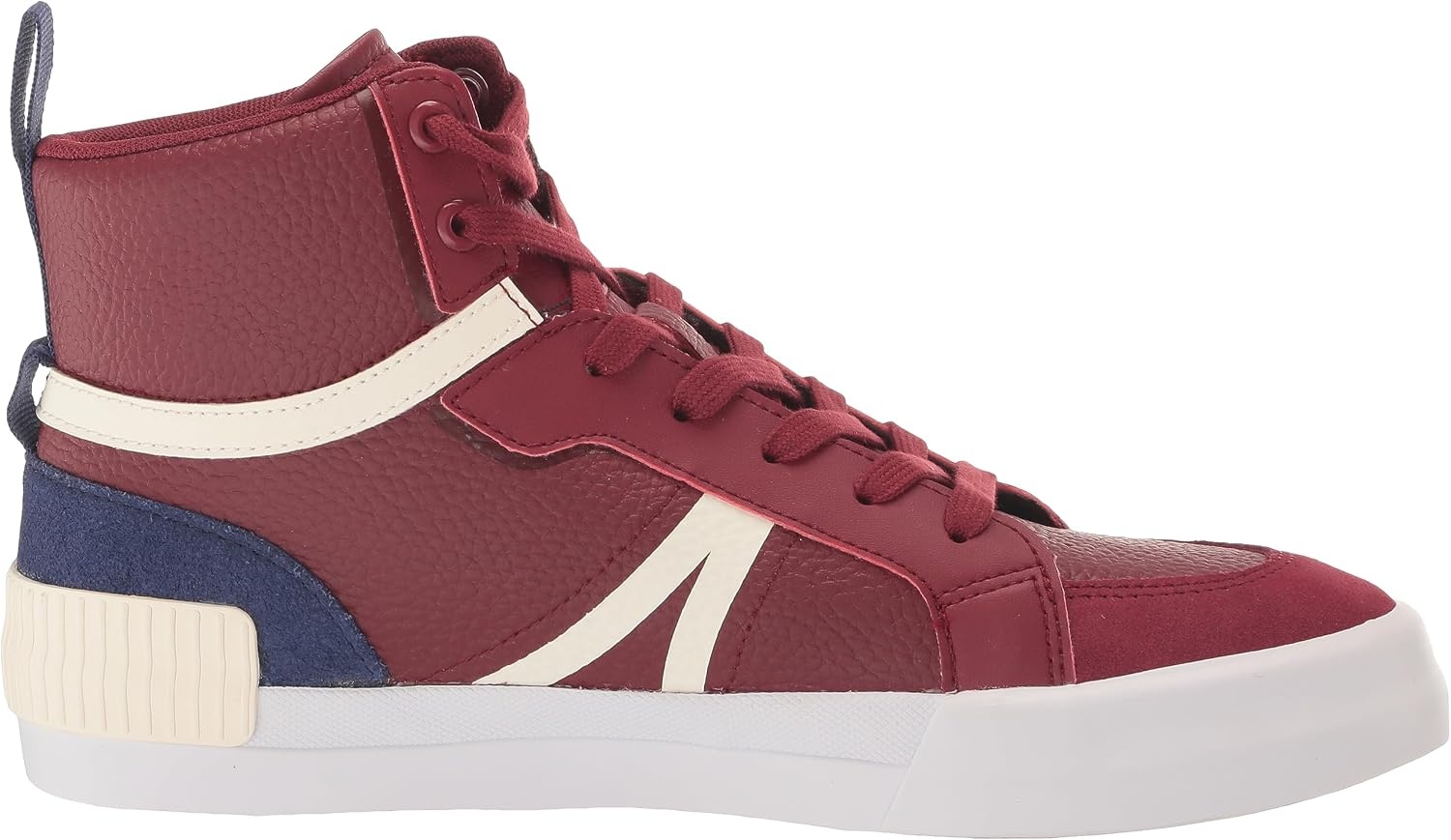 image:imageLacoste Womens Lerond Pro Leather SneakersBurgundyWhite