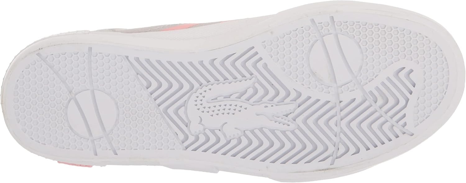image:imageLacoste Womens Lerond Pro Leather SneakersGreyPink